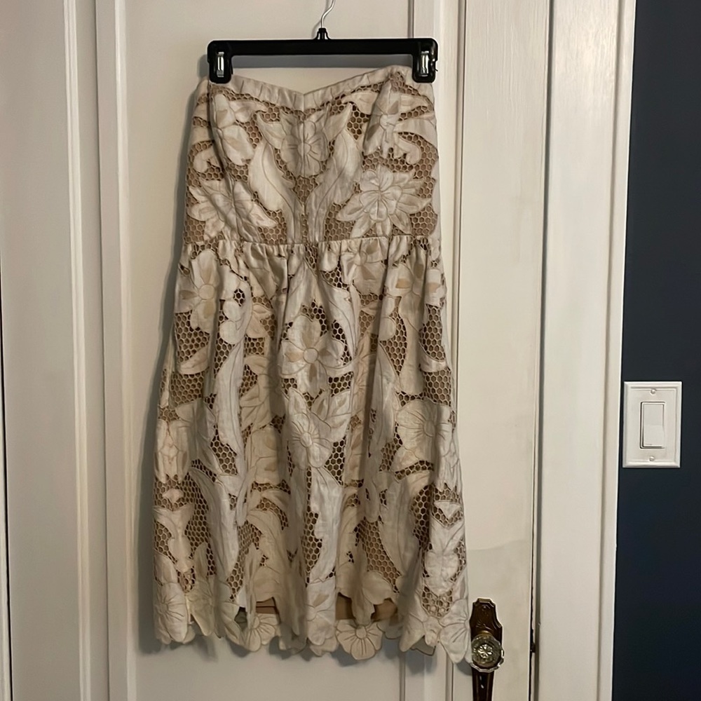 Club Monaco Marigold Strapless Dress